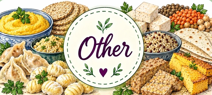 Other sides such as polenta, oatcakes and dumplings